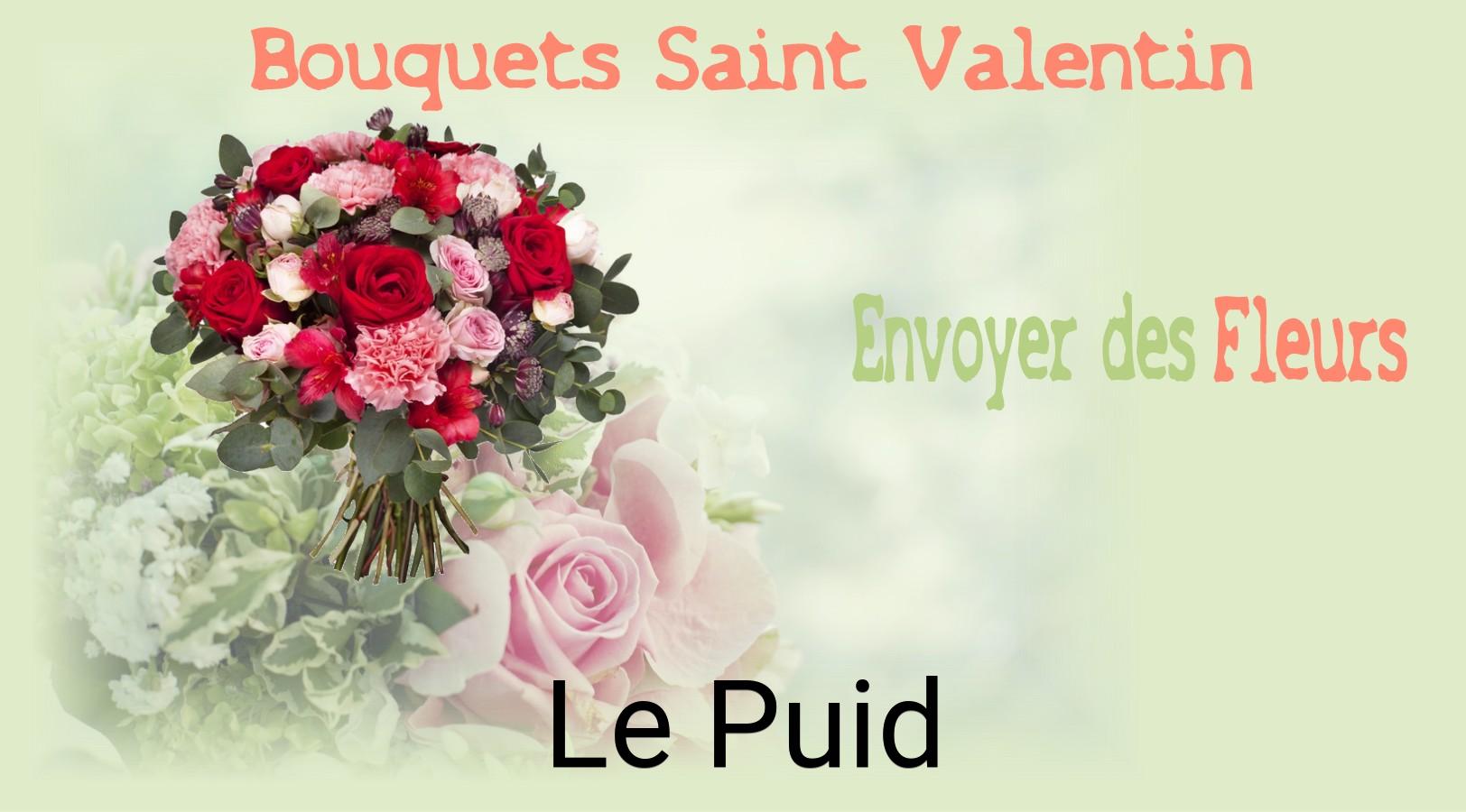 Roses de Saint-Valentin livrées à Le Puid